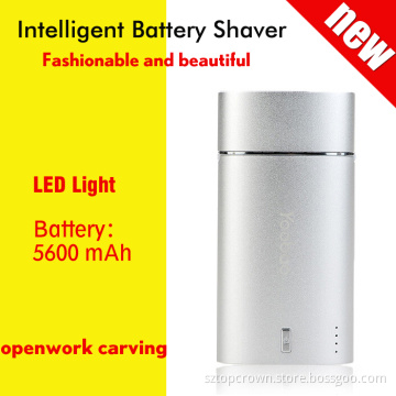 Creative Electric Shaver with Power Bank Function Cordless Shaver